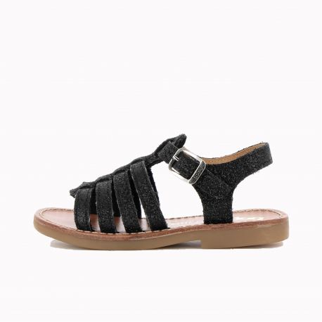 Girl's Sandals Elibravo Black ELIBRAVO-FI-NOIR