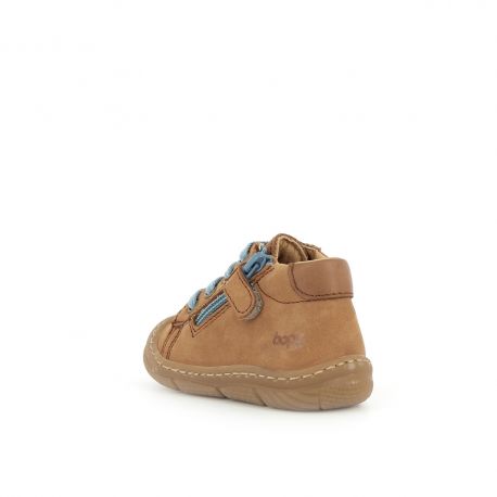 Boy's pre walk & first steps Jejoc Cognac JEJOC-GA-COGNAC