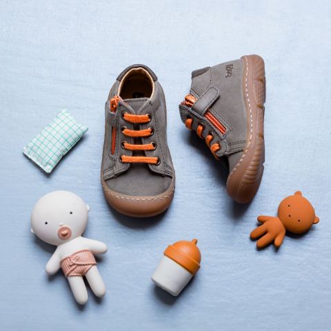 Boy's pre walk & first steps Jejoc Khaki JEJOC-GA-KAKI