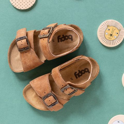 Boy's Sandals Edouarvel Cognac EDOUARVEL-GA-COGNAC