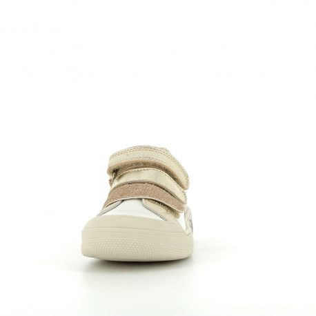 Girl's Sneakers Salto White/Gold SALTO-FI-BLANCOR