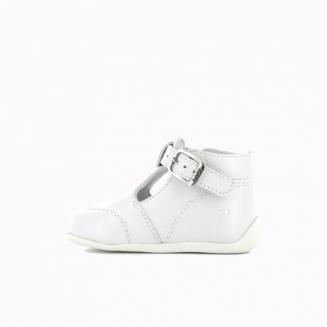 Girl's Pre Walk & first steps Pouma White POUMA-FI-BLANC