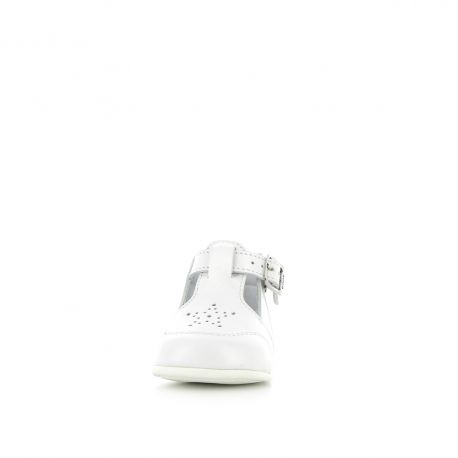 Girl's Pre Walk & first steps Pouma White POUMA-FI-BLANC