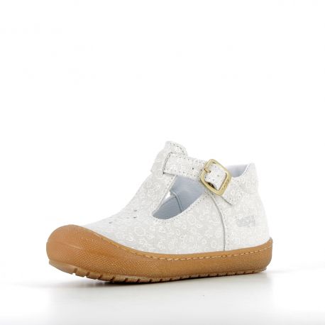 Parcs & Premiers pas Fille Japana Blanc Fleur JAPANA-FI-BLANCFLEUR