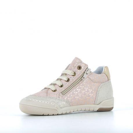 Girls shoes Jopy Pink Flowers JOPY-FI-ROSEFLEUR